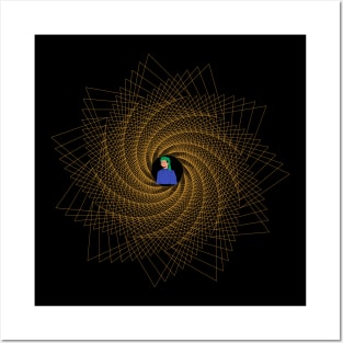 fibonacci day Posters and Art